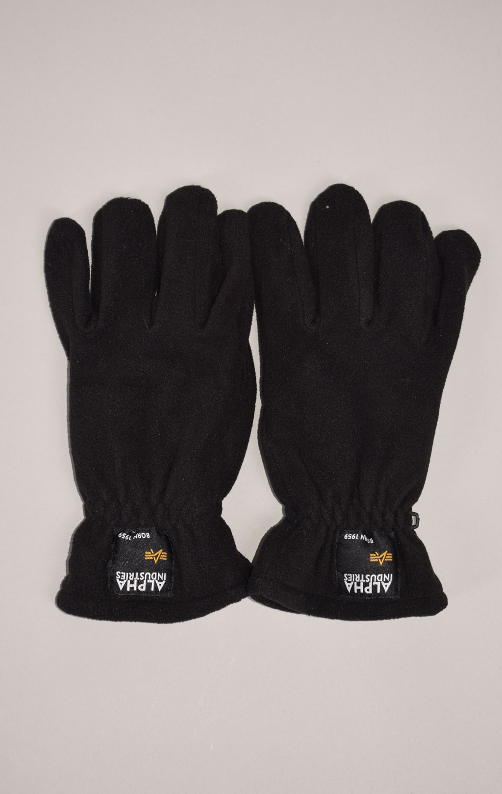 Перчатки ALPHA INDUSTRIES LABEL FLEECE GLOVES black 