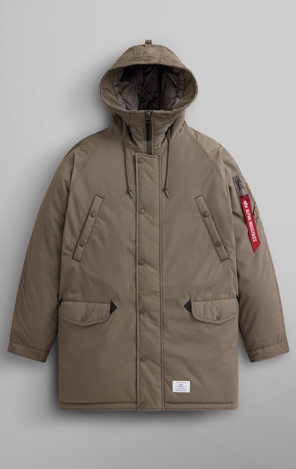 Аляска ALPHA INDUSTRIES ALTITUDE MOD PARKA N-3B FW 24/25 coyote brown 