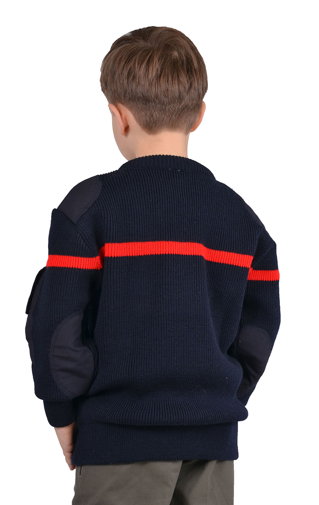 Детский свитер J.S.P. шерсть/акрил navy Франция