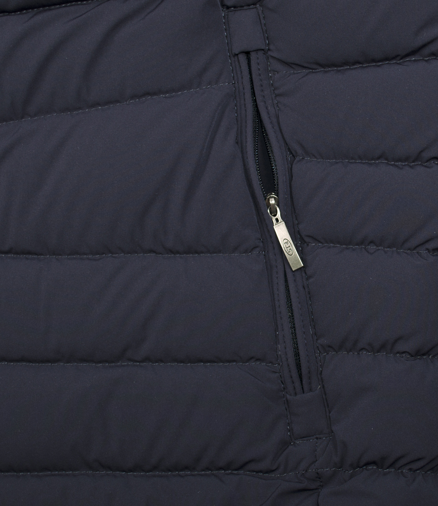 Куртка-пуховик лёгкая PARAJUMPERS MASON blue black 