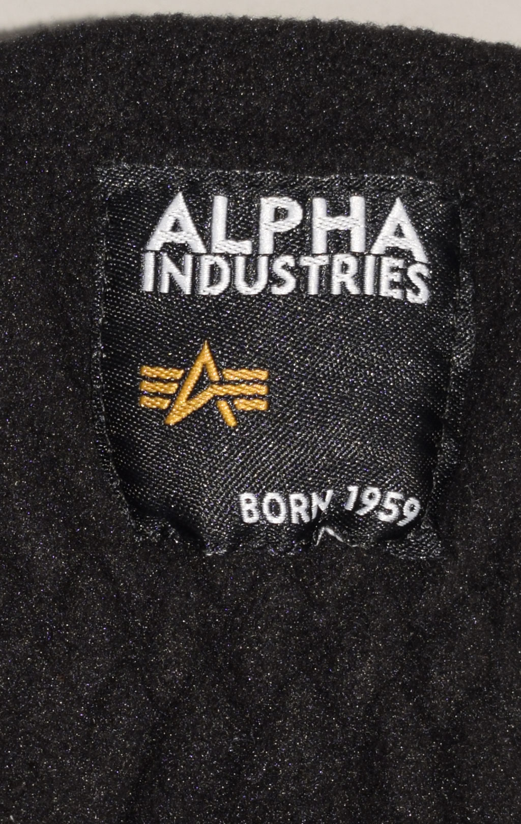 Перчатки ALPHA INDUSTRIES LABEL FLEECE GLOVES black 