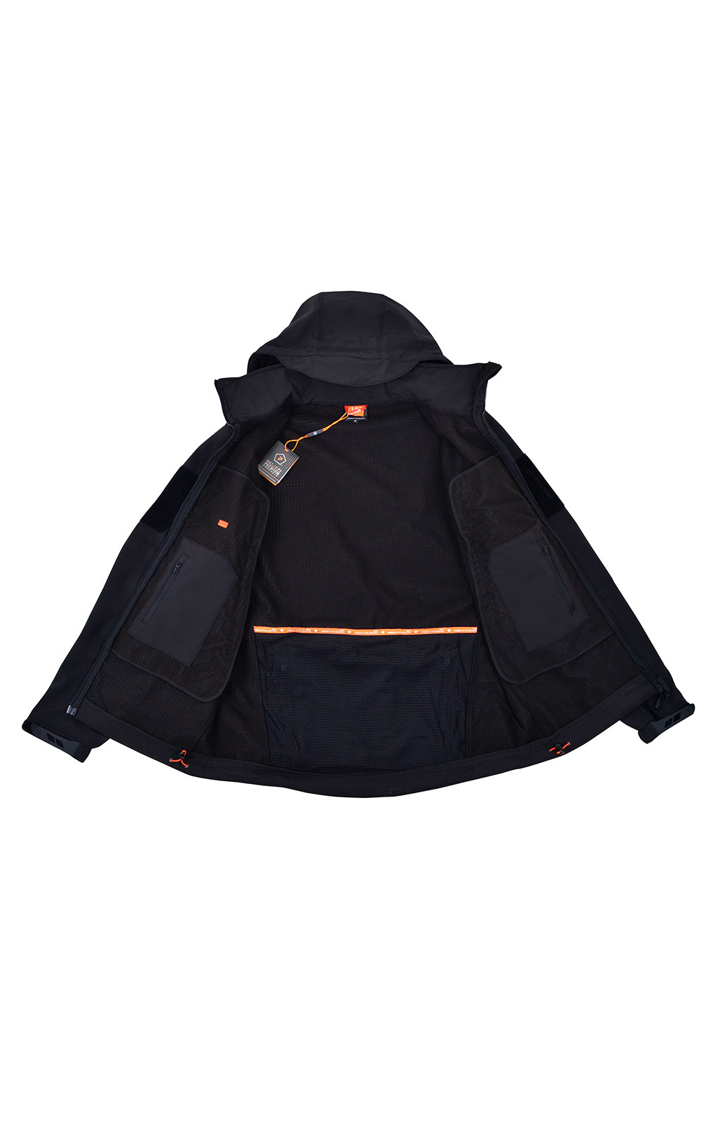 Куртка тактическая softshell Pentagon мембрана ARTAXES Soft Shell black 08011 