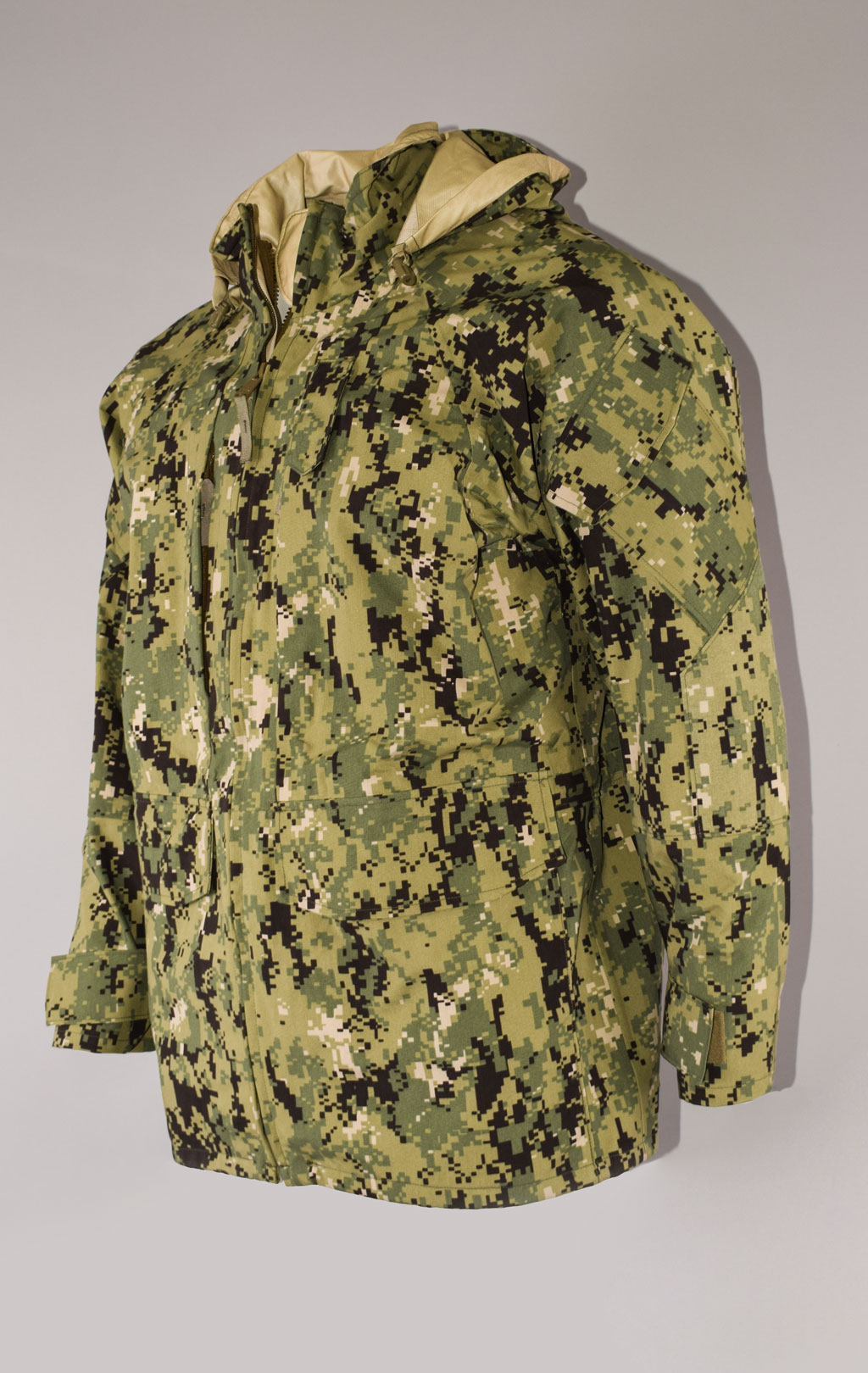 Куртка непромокаемая Gore-Tex USN Gore-Tex Navy Seals digital woodland США
