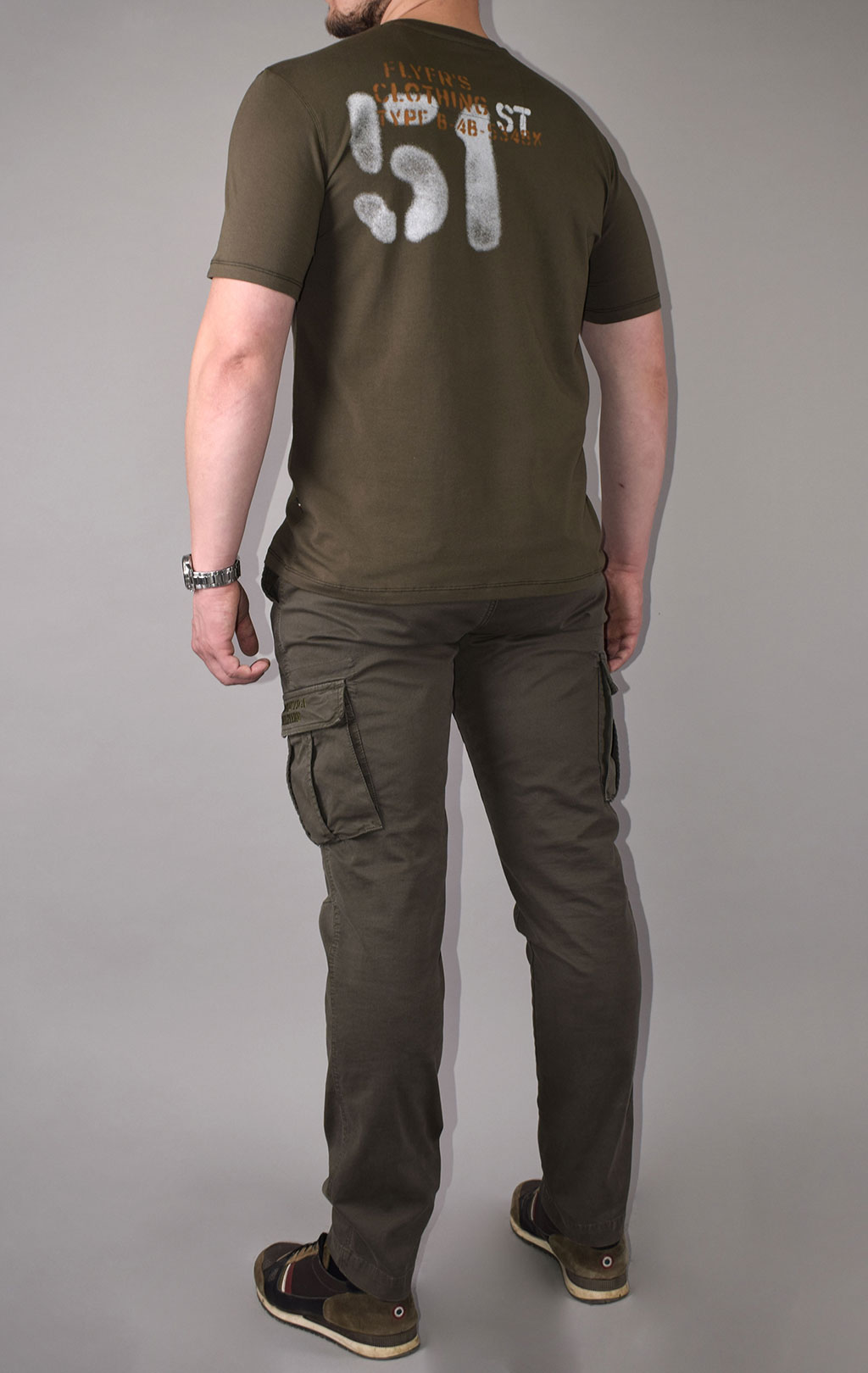 Футболка AERONAUTICA MILITARE FW 20/21/TR verde scuro (TS 1777) 