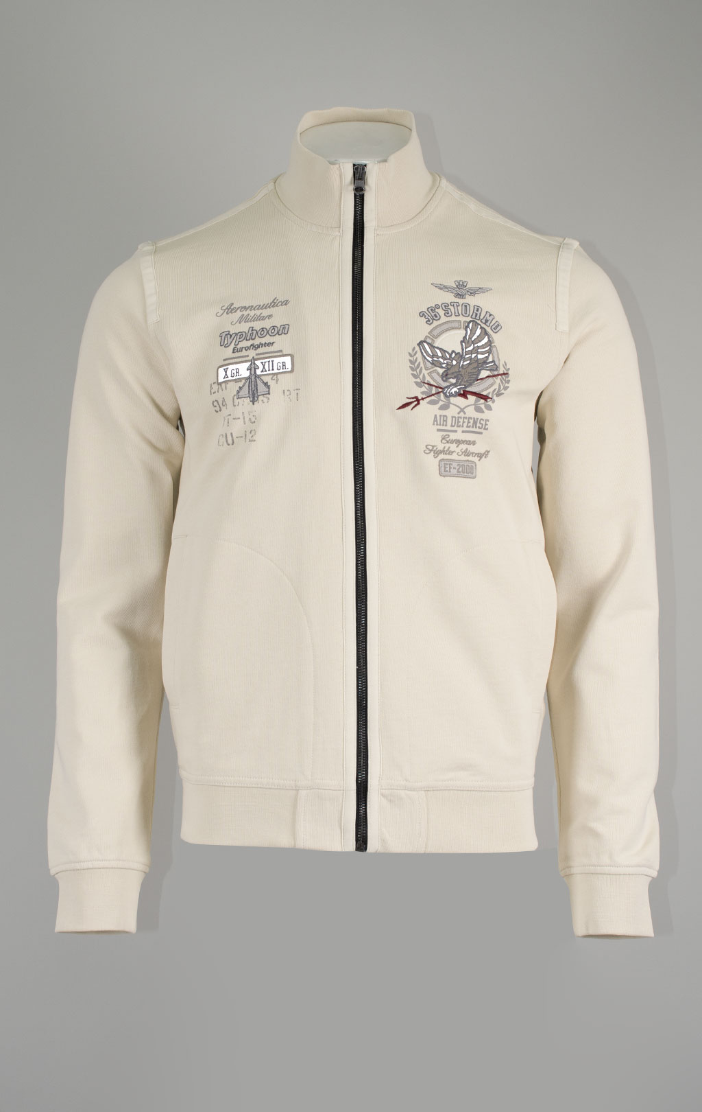 Олимпийка AERONAUTICA MILITARE FW 24/25/TR white beige (FE 1951) 