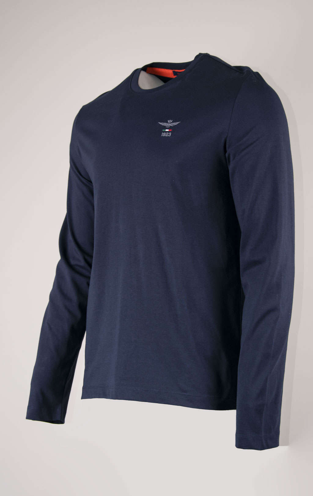 Лонгслив AERONAUTICA MILITARE big size FW 24/25/BD dark blue (TS 2305) 