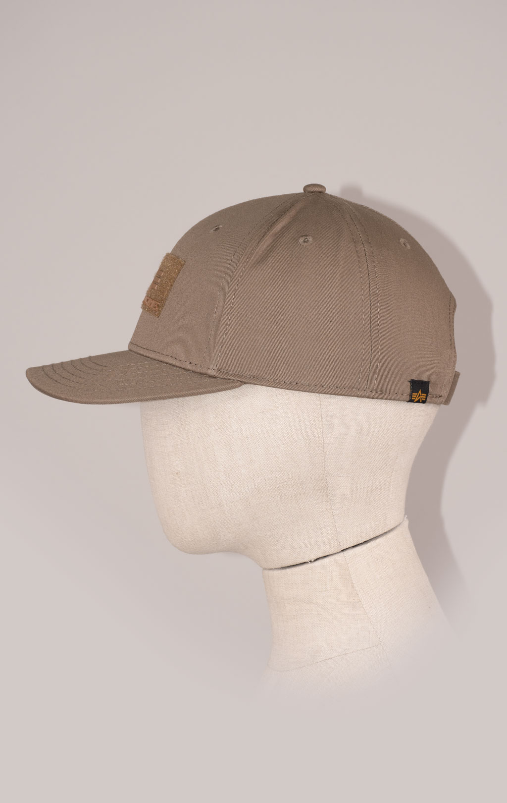 Бейсболка ALPHA INDUSTRIES VELCRO CAP taupe 