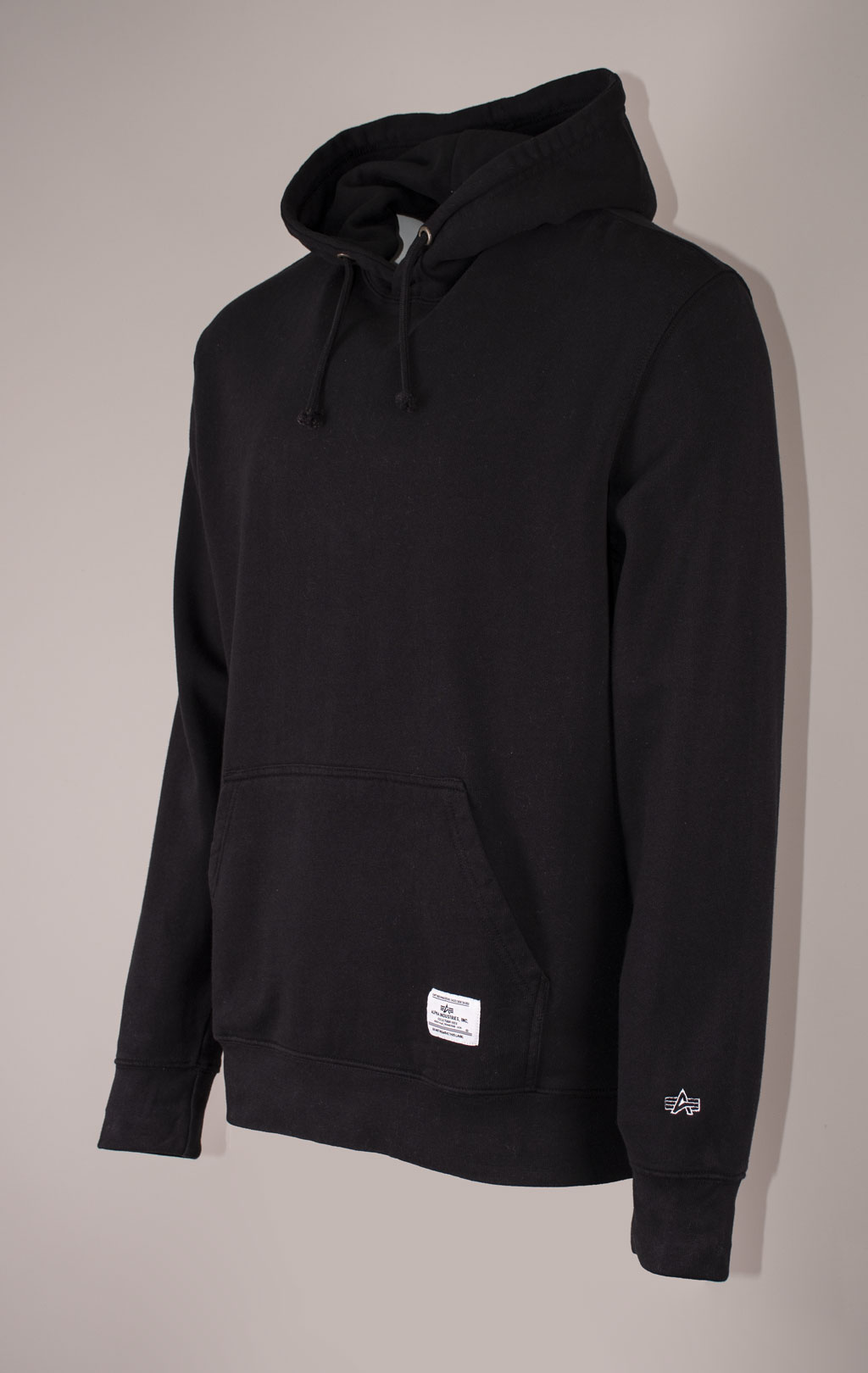 Толстовка ALPHA INDUSTRIES ESSENTIAL FRENCH TERRY HOODIE FW 24/25 black 