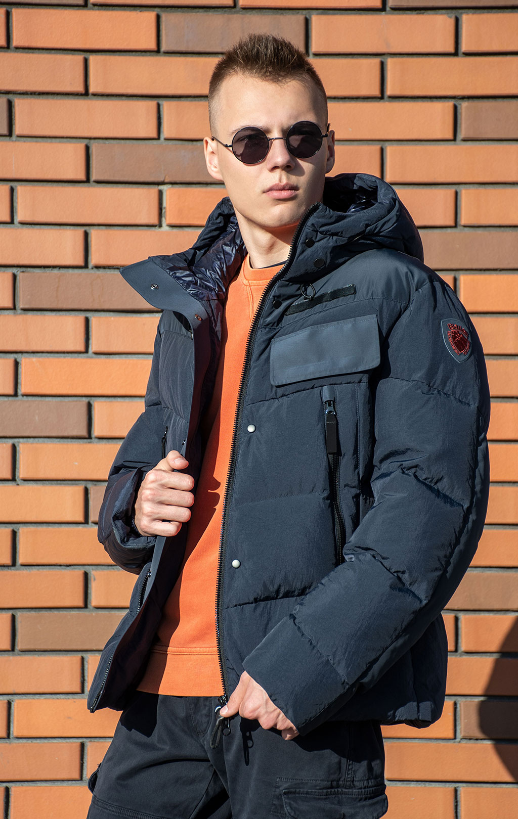 Куртка BLAUER FINCH FW 24/25 blue (CO3340) 