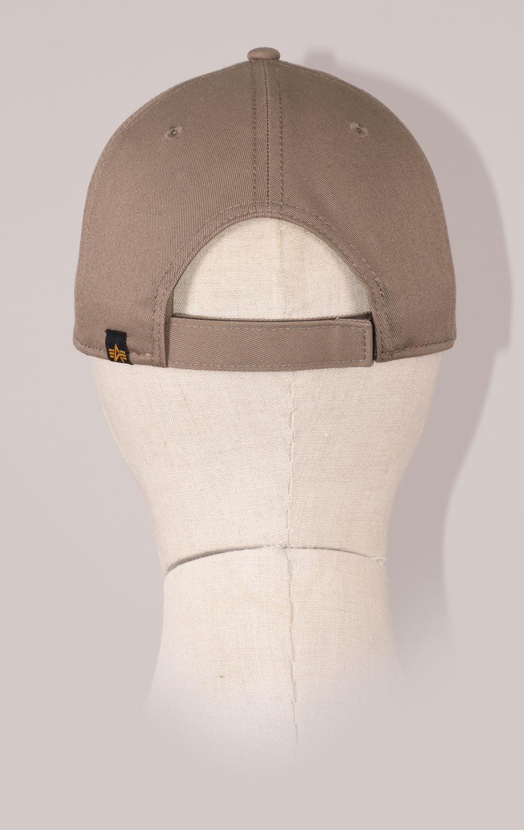 Бейсболка ALPHA INDUSTRIES VELCRO CAP taupe 