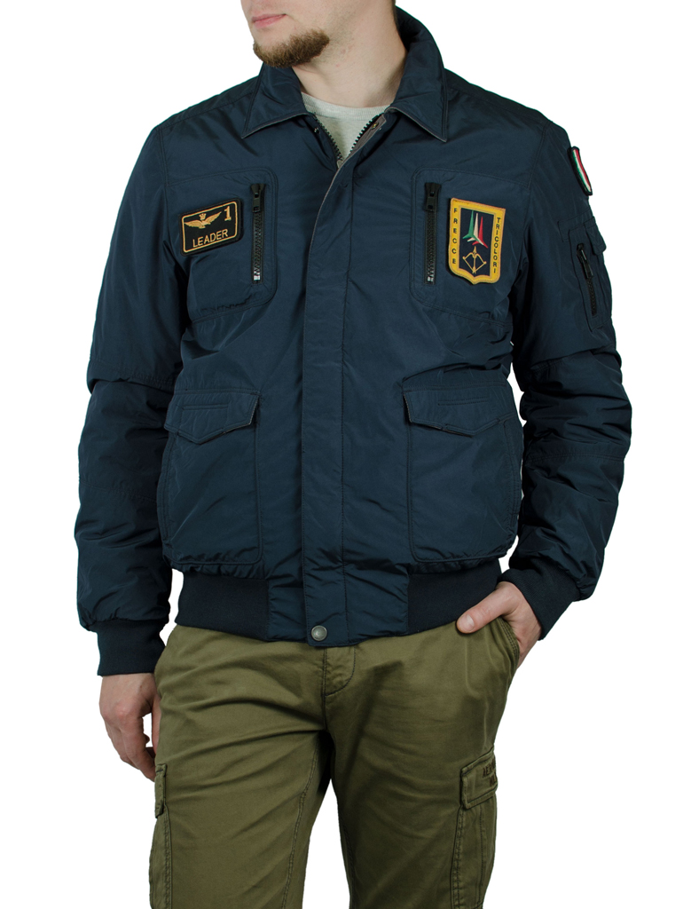 Куртка AERONAUTICA MILITARE blue navy (AB 1241) 