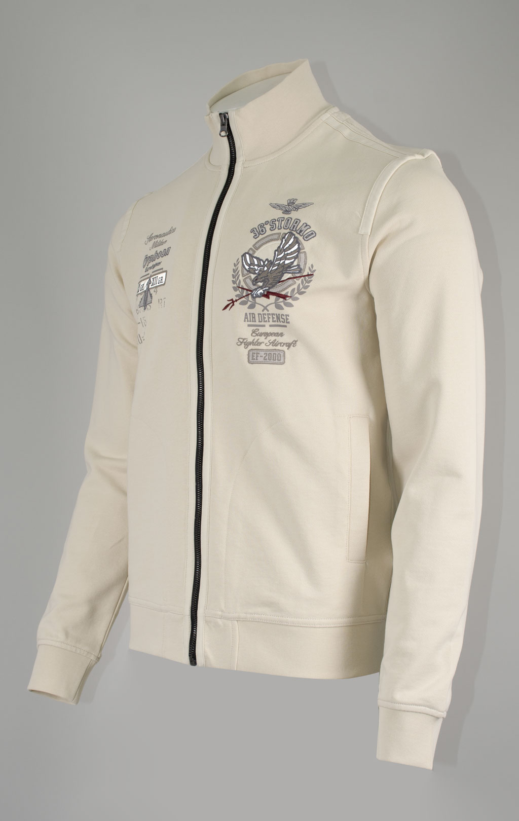 Олимпийка AERONAUTICA MILITARE FW 24/25/TR white beige (FE 1951) 