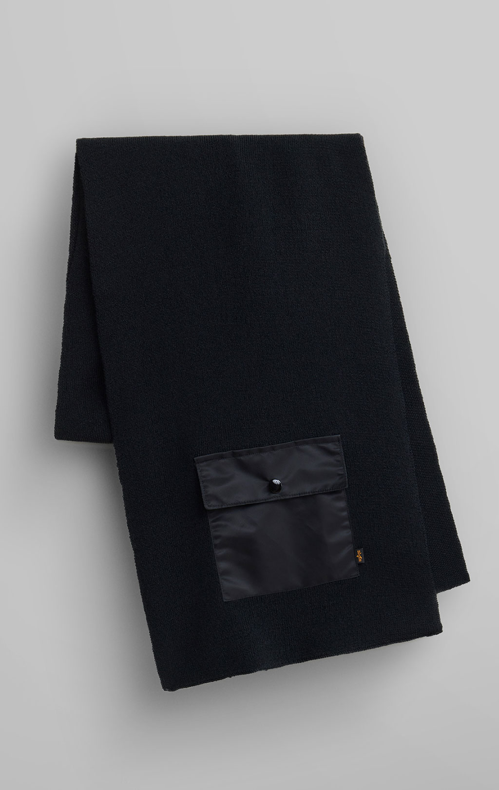 Шарф ALPHA INDUSTRIES ALPHA POCKER SCARF FW 24/25 black 