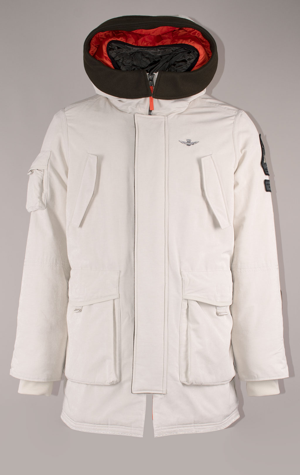 Парка AERONAUTICA MILITARE FW 24/25/CN white beige (AB 2195) 