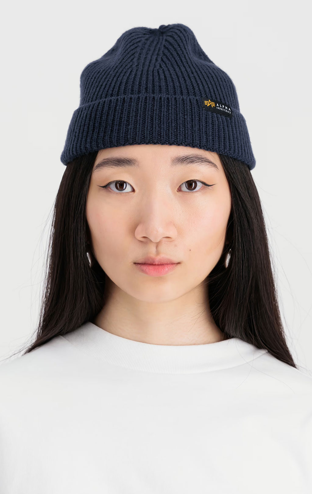 Шапка ALPHA INDUSTRIES DOCKERS BEANIE ultra navy 