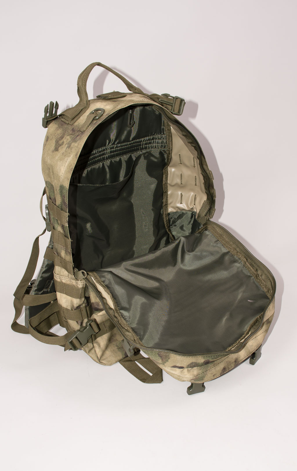 Рюкзак тактический ASSAULT 60L с поясной сумкой + 2 подсумка green camo BS-016 Китай