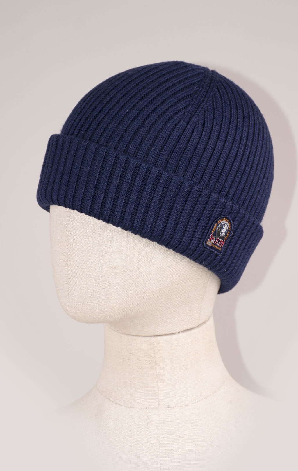 Шапка вязаная PARAJUMPERS RIB HAT FW 24/25 peacot 