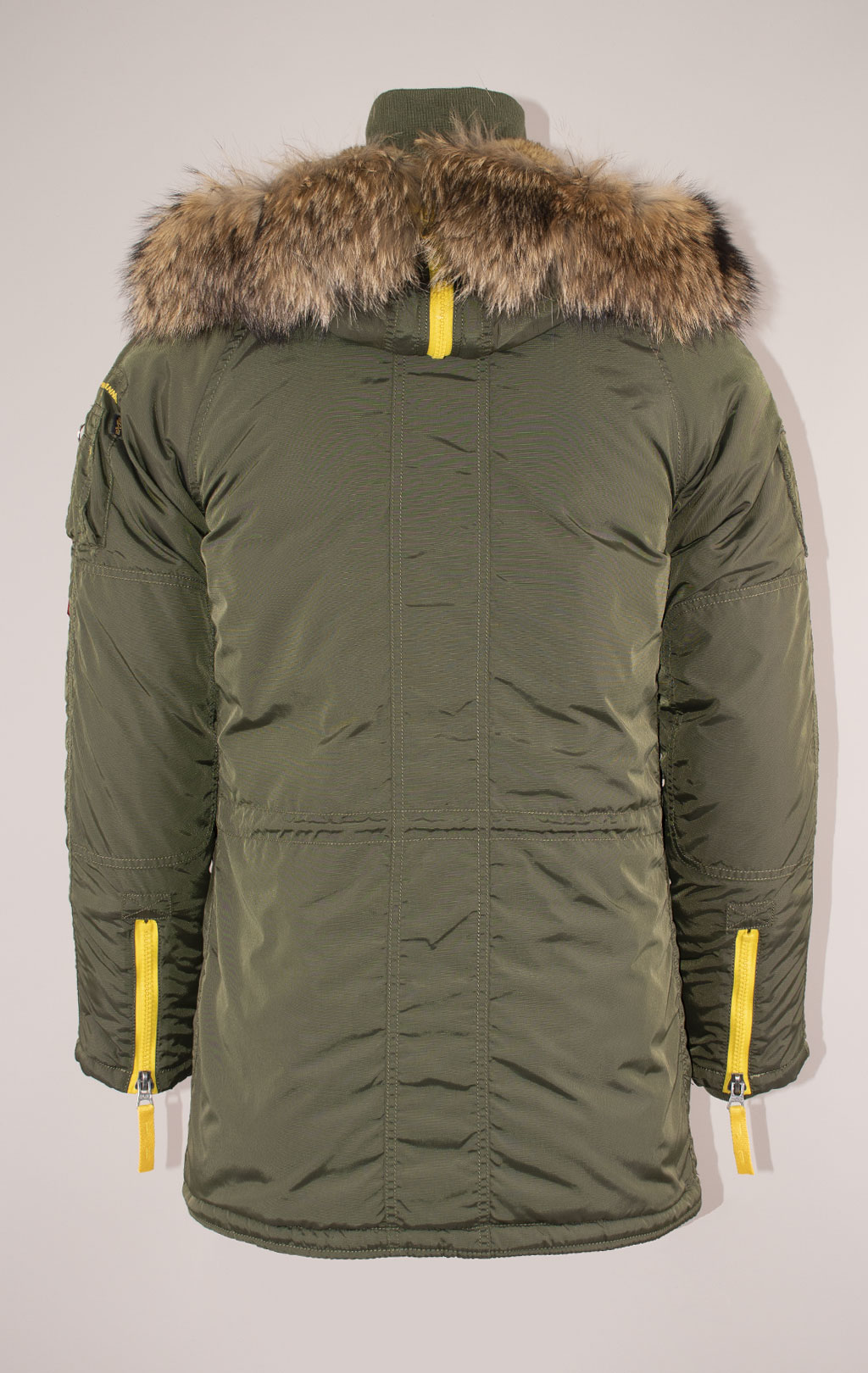 Аляска ALPHA INDUSTRIES PPS N-3B натур. мех dark green 