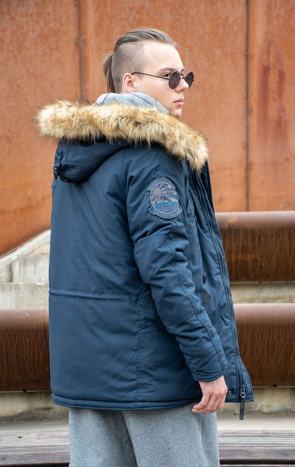 Аляска ALPHA INDUSTRIES EXPLORER rep. blue 