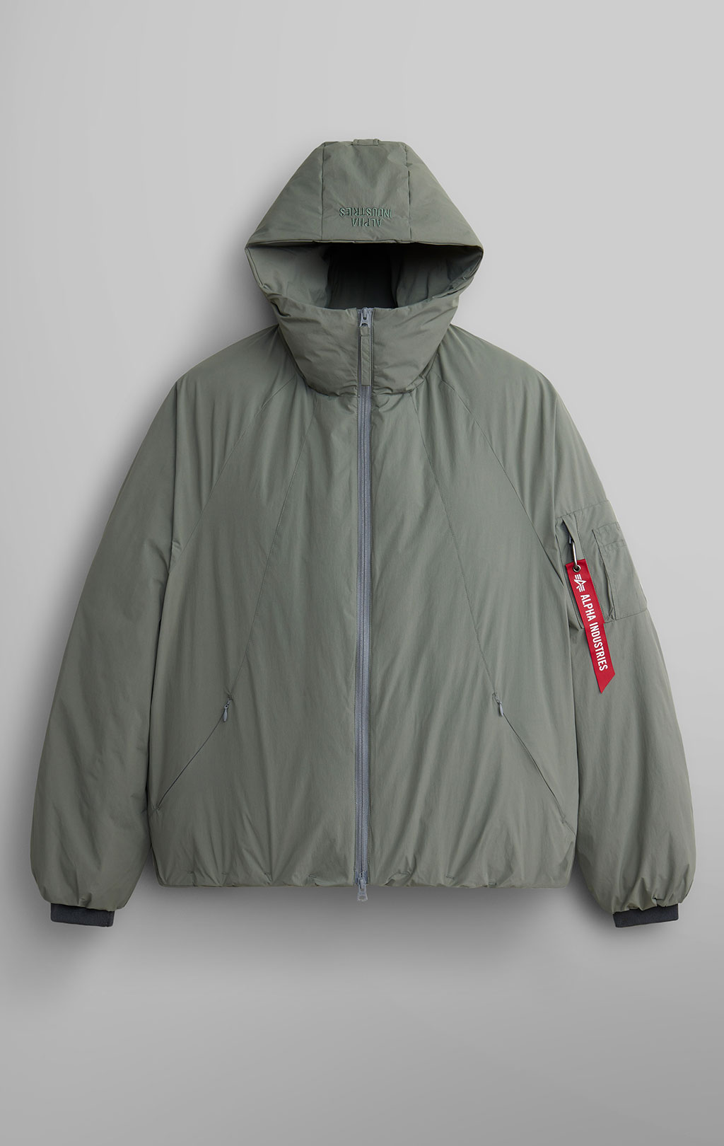 Куртка-парка ALPHA INDUSTRIES INSULATED HOODED PARKA FW 24/25 field grey 