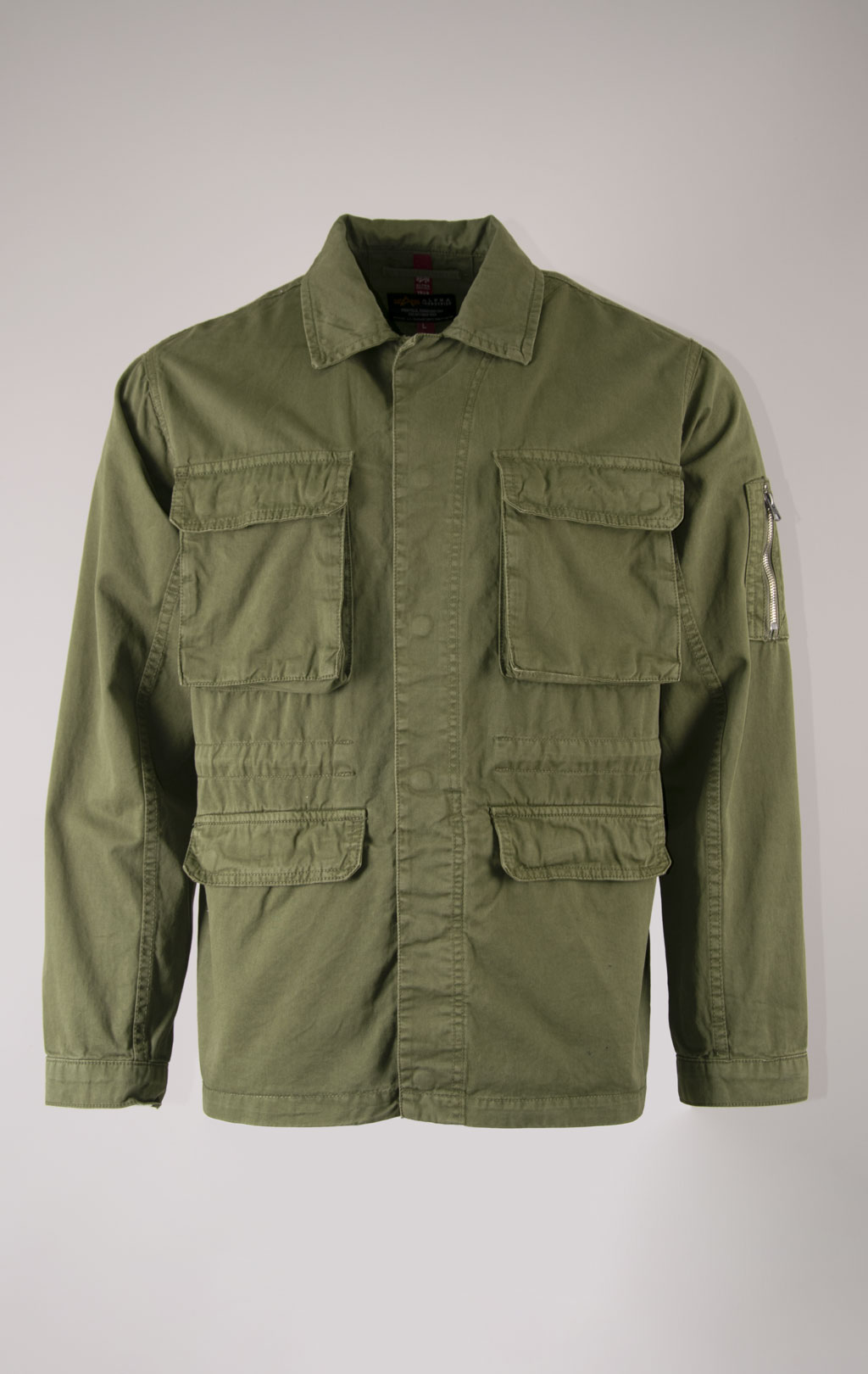 Ветровка ALPHA INDUSTRIES FIELD JACKET LW M-65 dark olive 