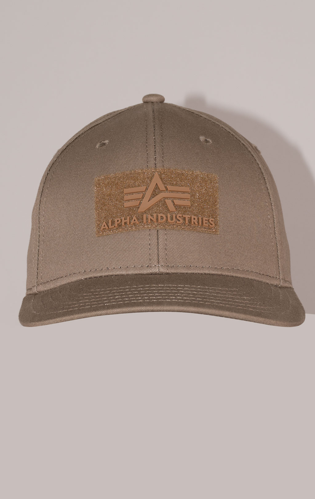 Бейсболка ALPHA INDUSTRIES VELCRO CAP taupe 