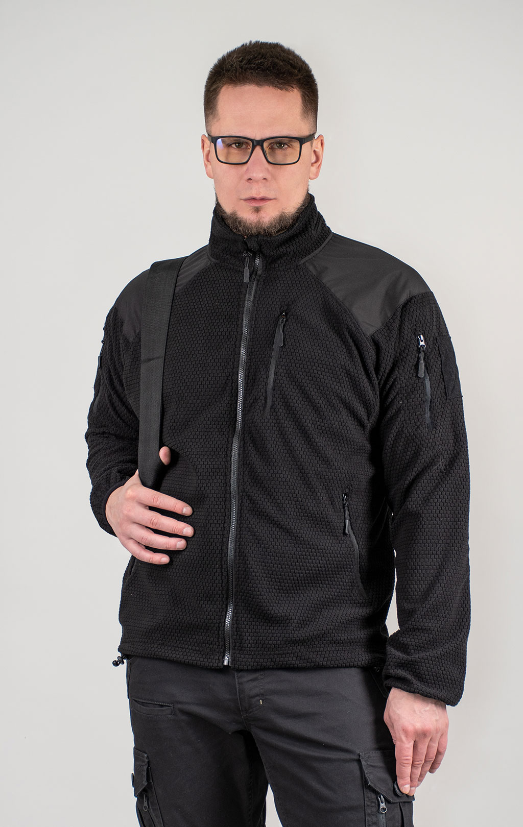 Свитер SABADO WINDPROOF полиэстр black f-2129 