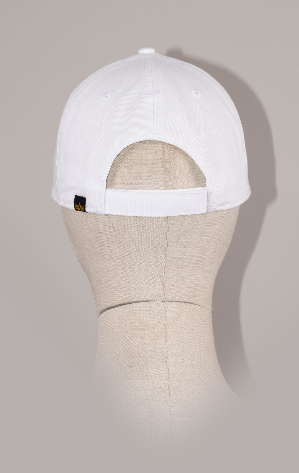 Бейсболка ALPHA INDUSTRIES VELCRO CAP white 