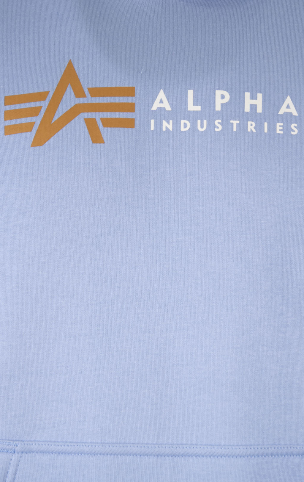 Толстовка ALPHA INDUSTRIES ALPHA LABEL HOODY light blue 