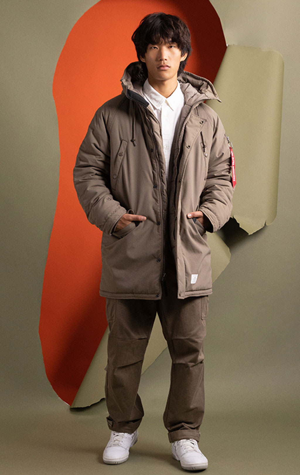 Аляска ALPHA INDUSTRIES ALTITUDE MOD PARKA N-3B FW 24/25 coyote brown 