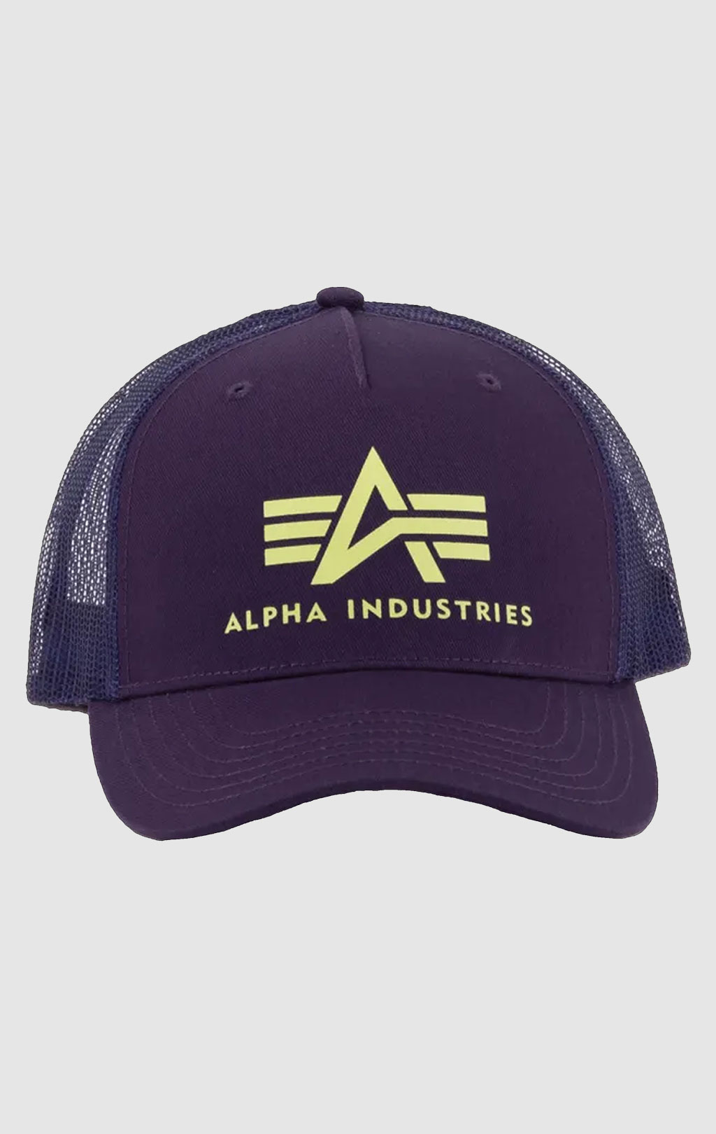 Бейсболка ALPHA INDUSTRIES BASIC TRUCKER CAP plum 