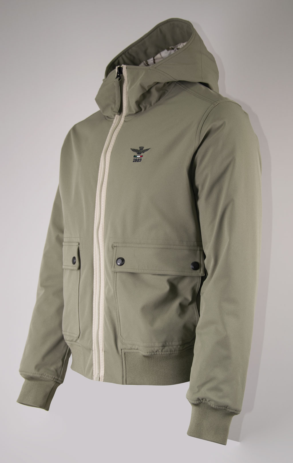 Куртка AERONAUTICA MILITARE FW 24/25 m/CN dark military (AB 2182) 