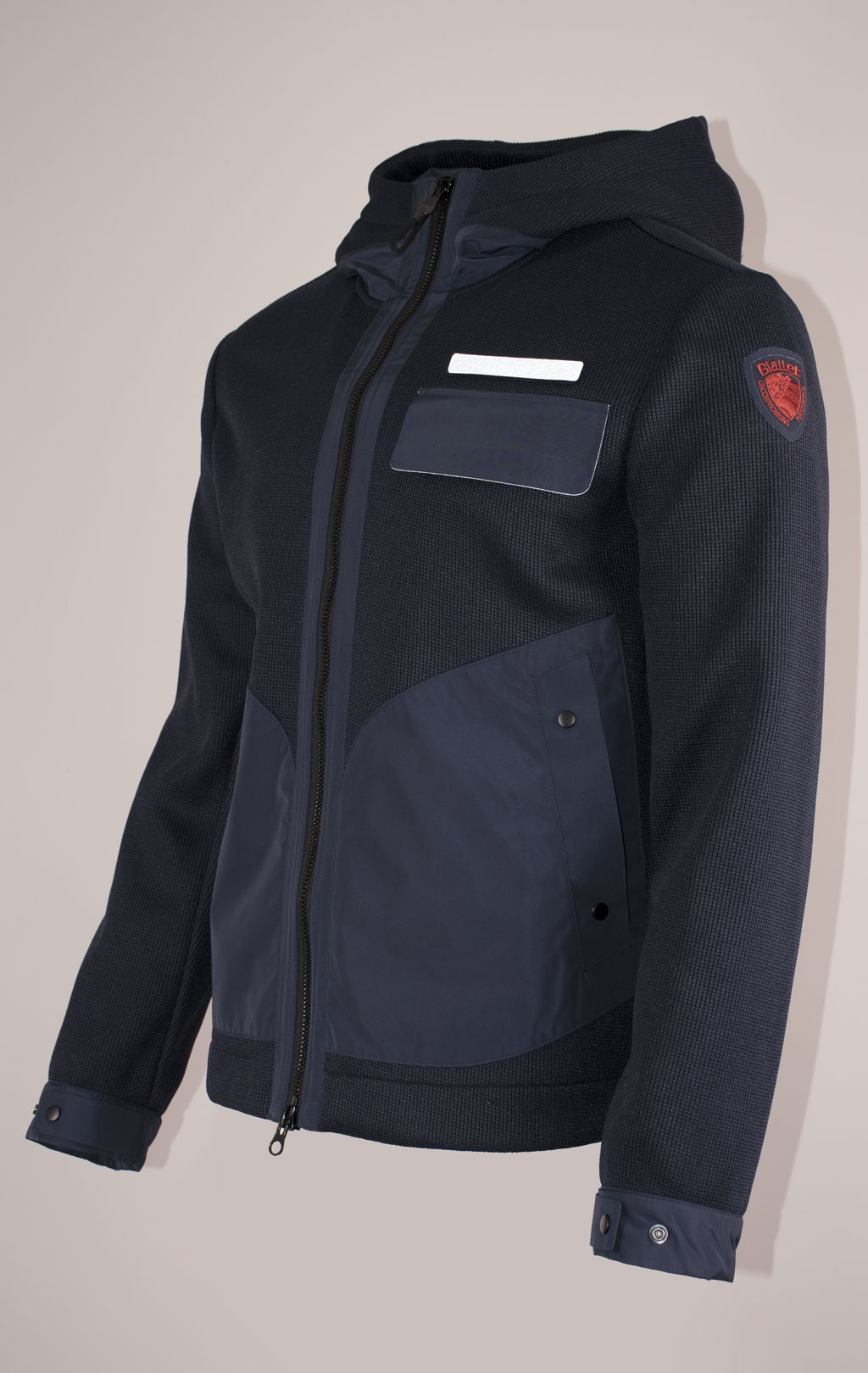 Толстовка-куртка BLAUER EDGAR FW 24/25 blue (FO2186) 