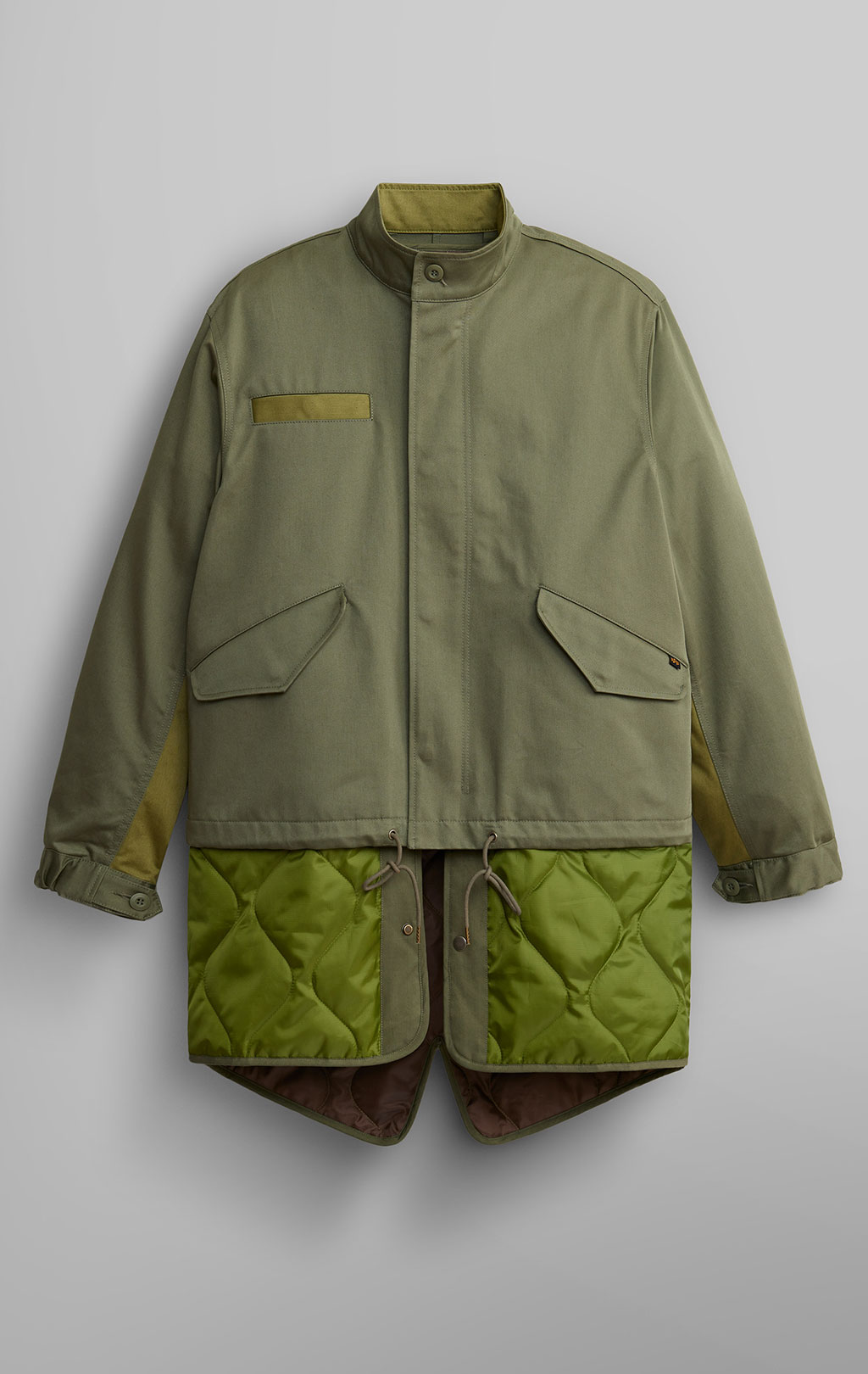 Куртка ALPHA INDUSTRIES LONG LINER M-65 FW 24/25 OG-107 green 