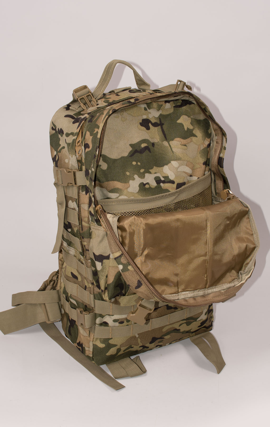 Рюкзак тактический ASSAULT 60L с поясной сумкой + 2 подсумка multicam BS-016 Китай