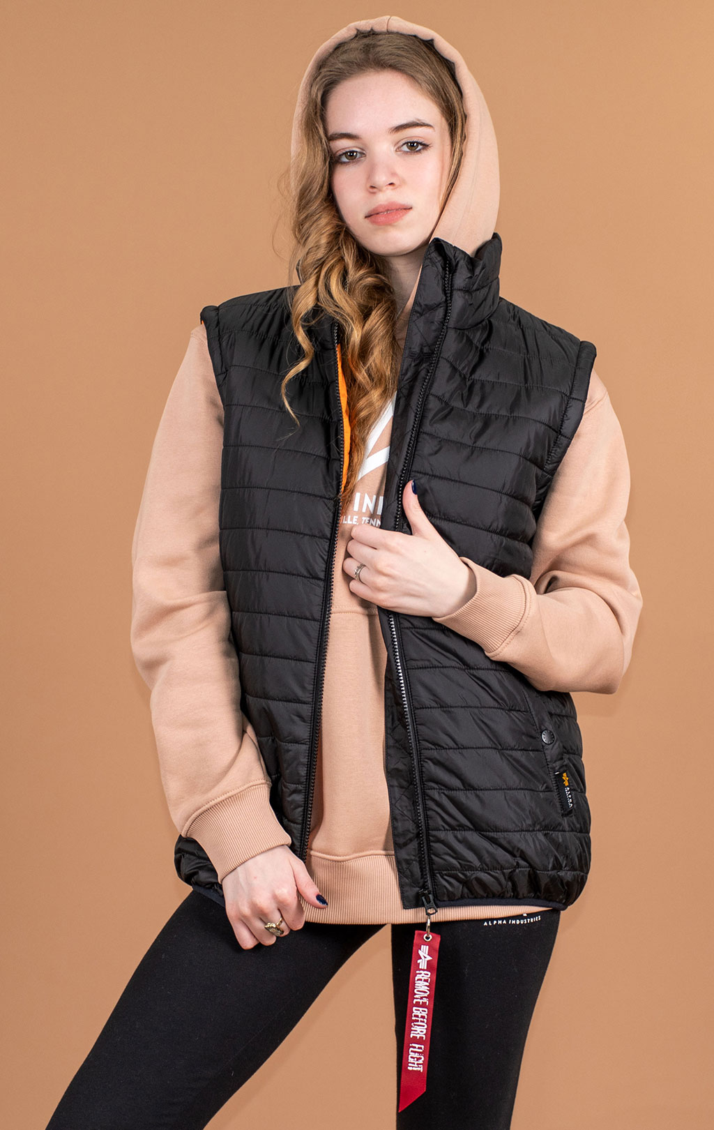 Жилет ALPHA INDUSTRIES PUFFER VEST ULW black 