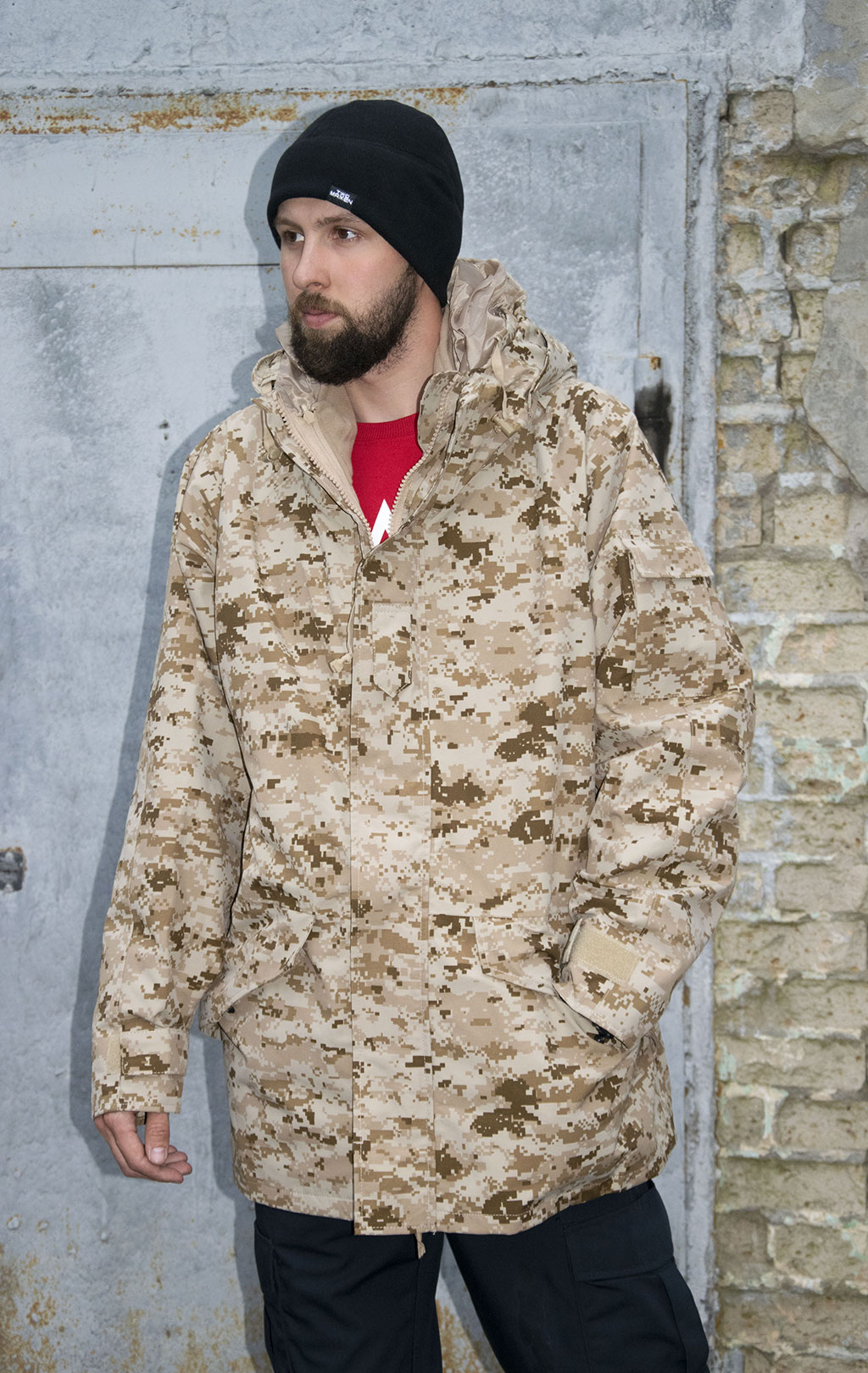 Куртка непромокаемая Tru-Spec/Guardian Spirit мембрана ecwcs с подстёжкой флис digital desert 