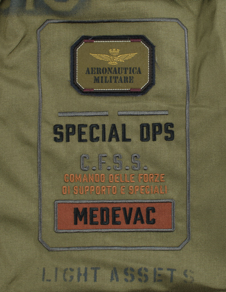 Сумка AERONAUTICA MILITARE verde militare (BO 929) 