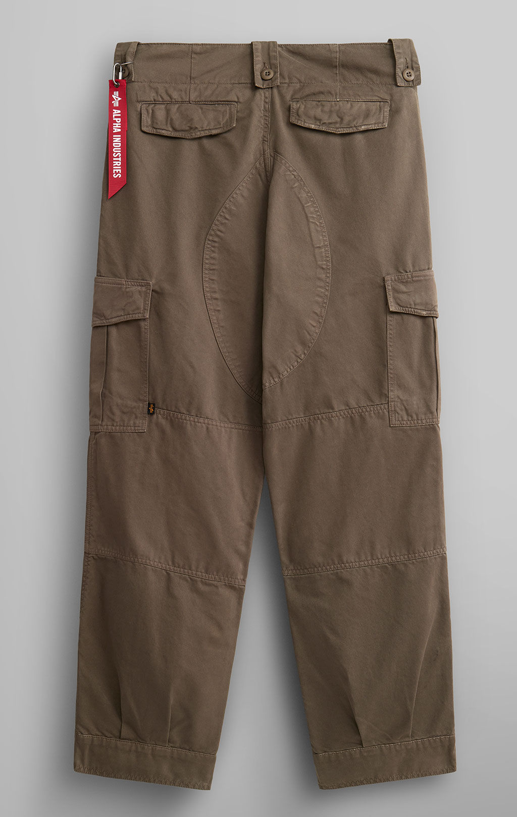 Брюки-карго ALPHA INDUSTRIES BELGIAN PANT M-64 плотные FW 24/25 coyote brown 