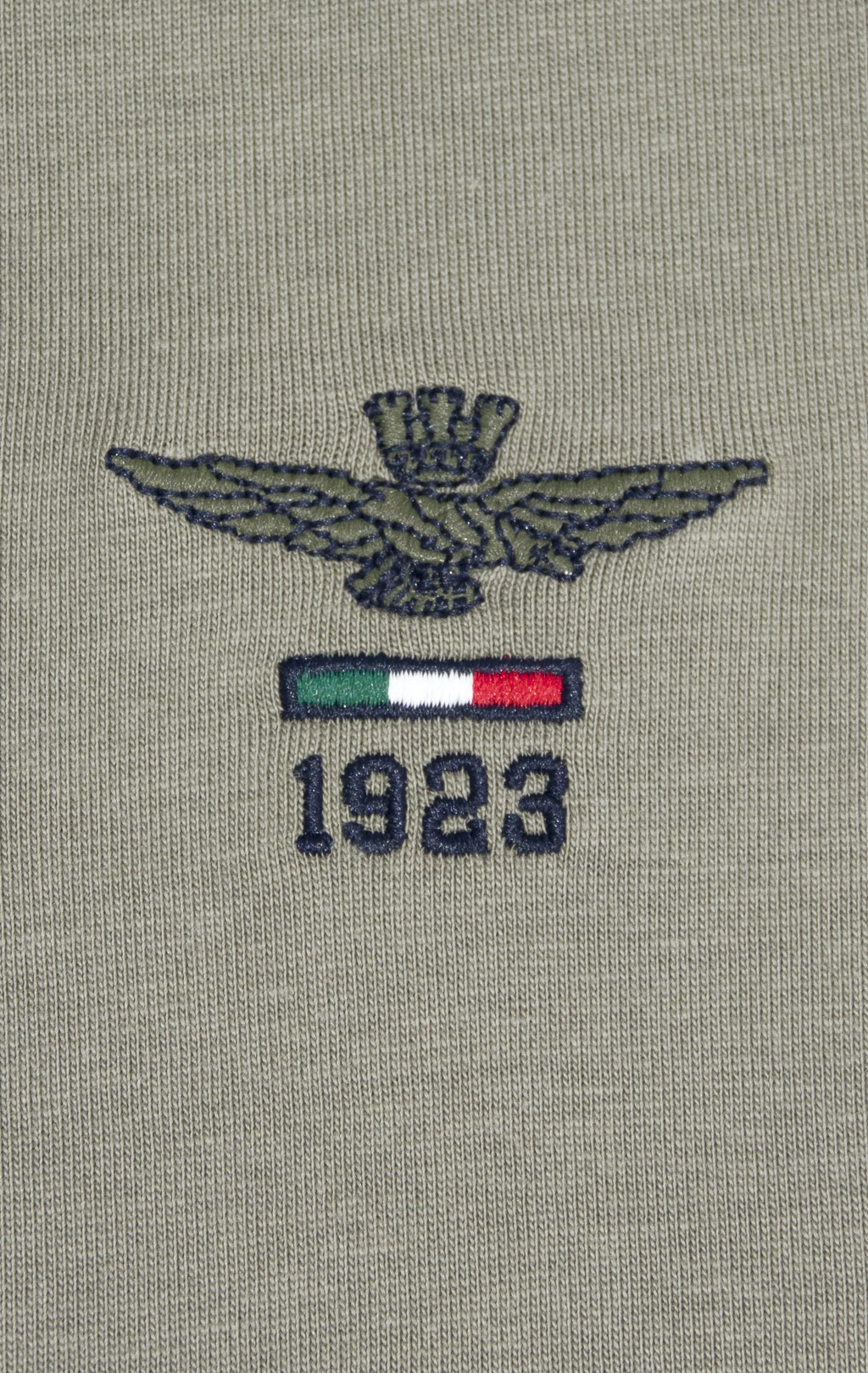 Лонгслив AERONAUTICA MILITARE FW 24/25/BD dark military (TS 2305) 