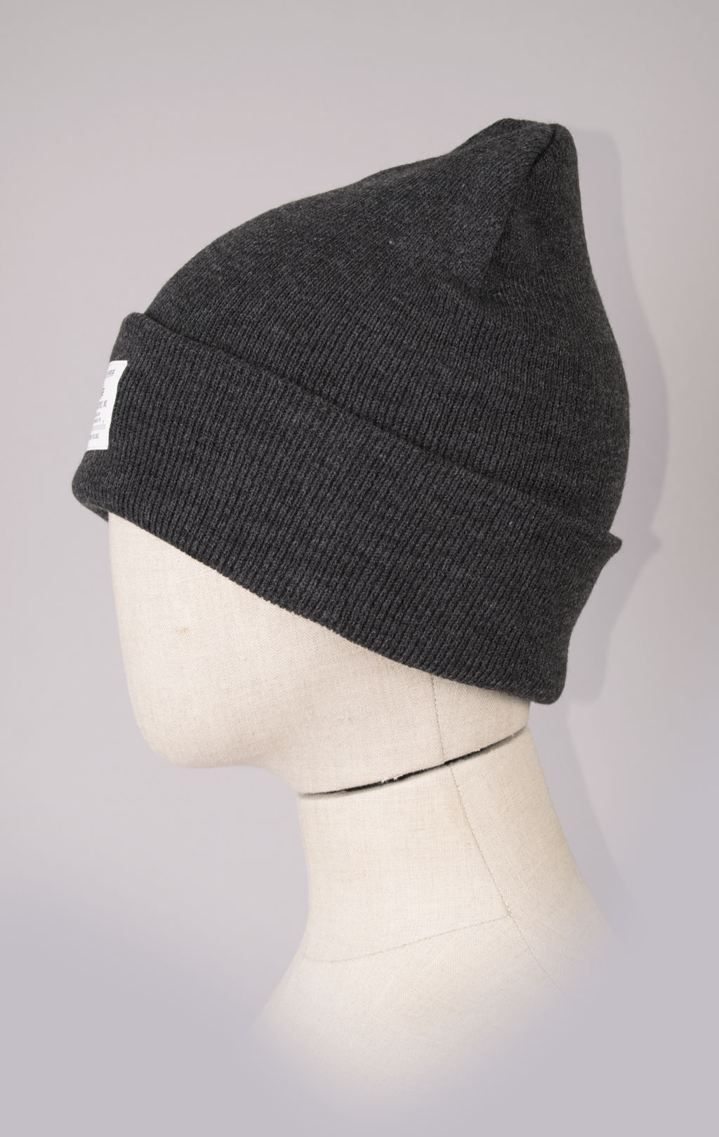 Шапка ALPHA INDUSTRIES ESSENTIAL BEANIE FW 24/25 dark charcoal heather 