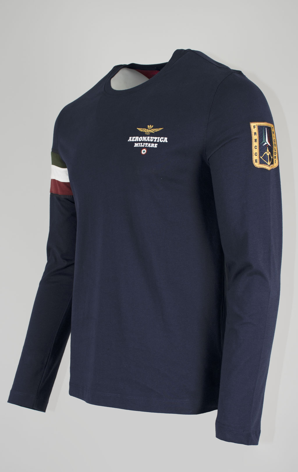 Лонгслив AERONAUTICA MILITARE FW 24/25/BD dark blue (TS 2319) 