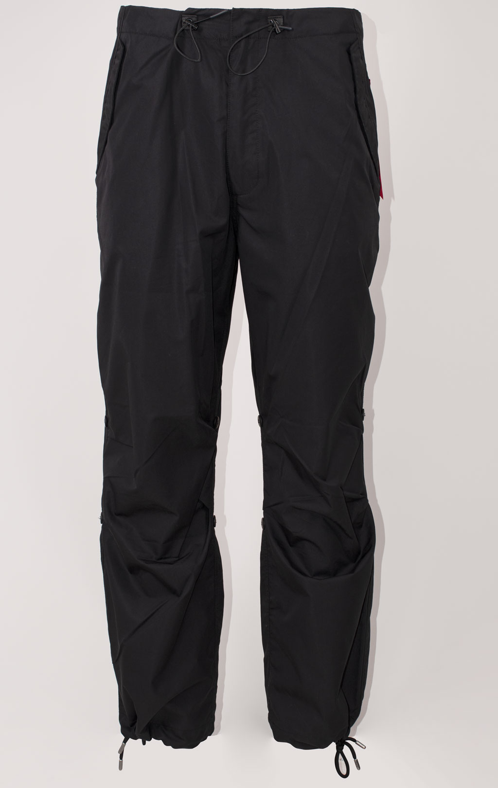 Брюки-карго парашюты ALPHA INDUSTRIES PARACHUTE PANTS FW 24/25 black 