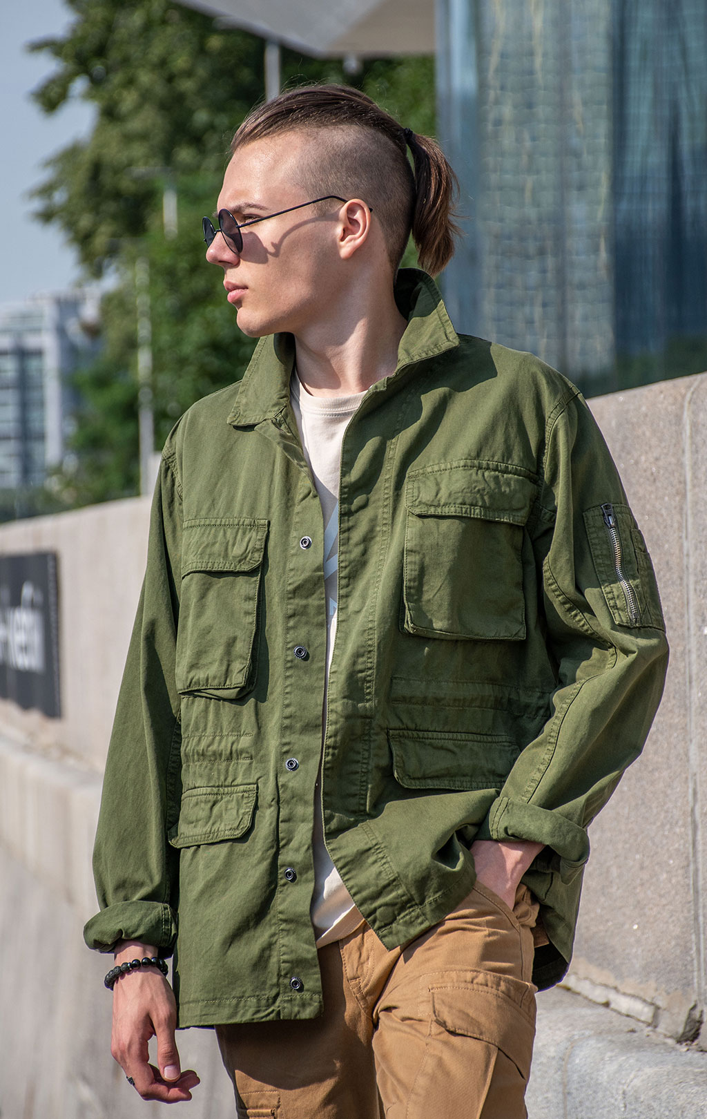 Ветровка ALPHA INDUSTRIES FIELD JACKET LW M-65 dark olive 