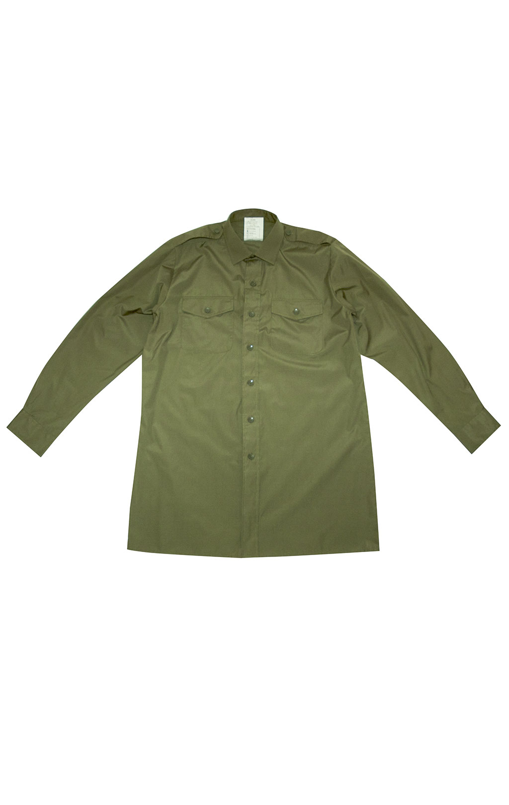 Рубашка армейская olive army б/у Англия