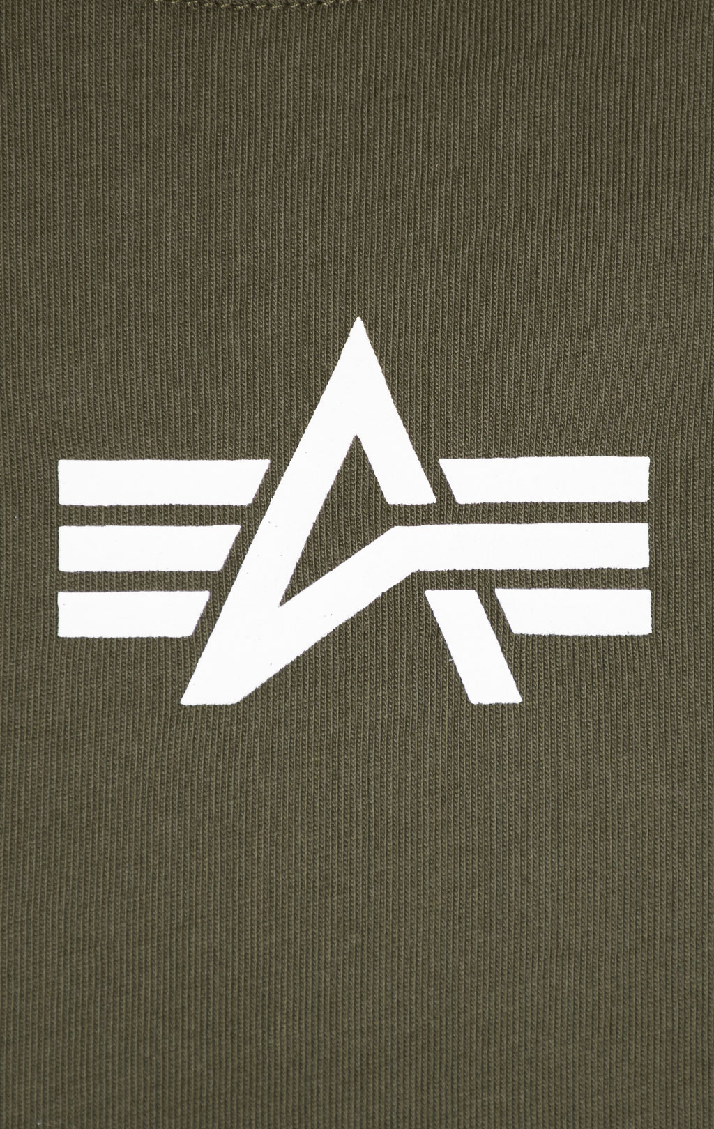 Футболка ALPHA INDUSTRIES BORN OF PURPOSE TEE плотная FW 24/25 olive 