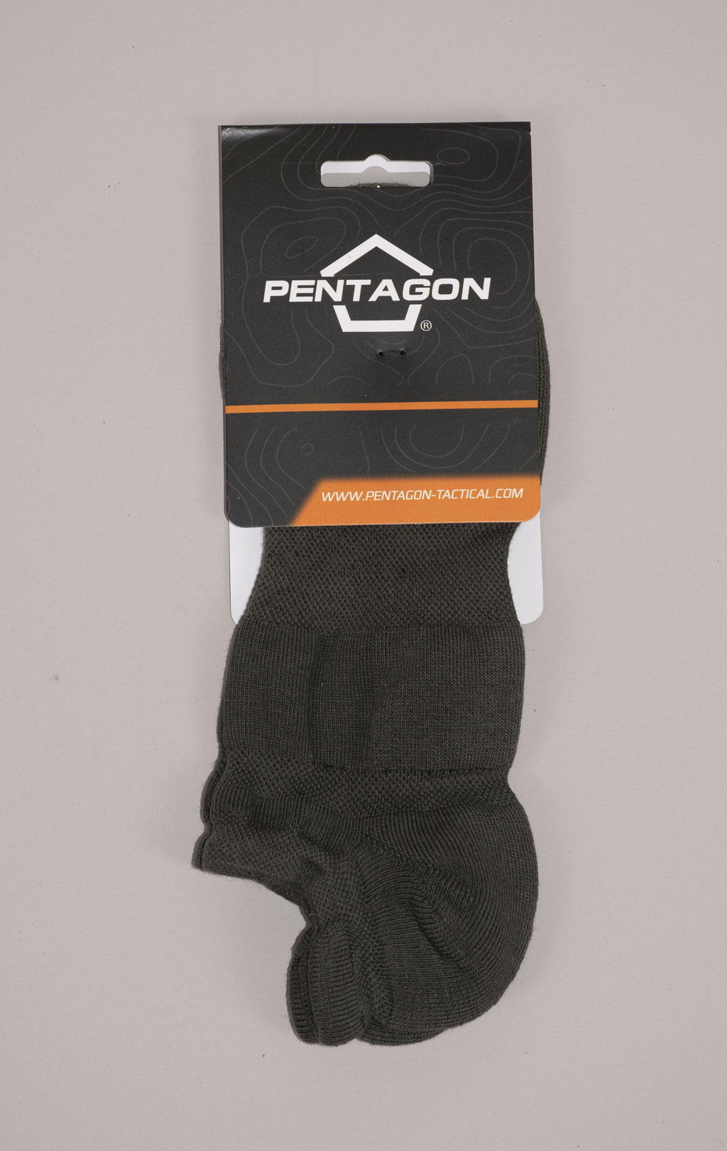 Носки низкие Pentagon INVISIBLE olive 06 14014 