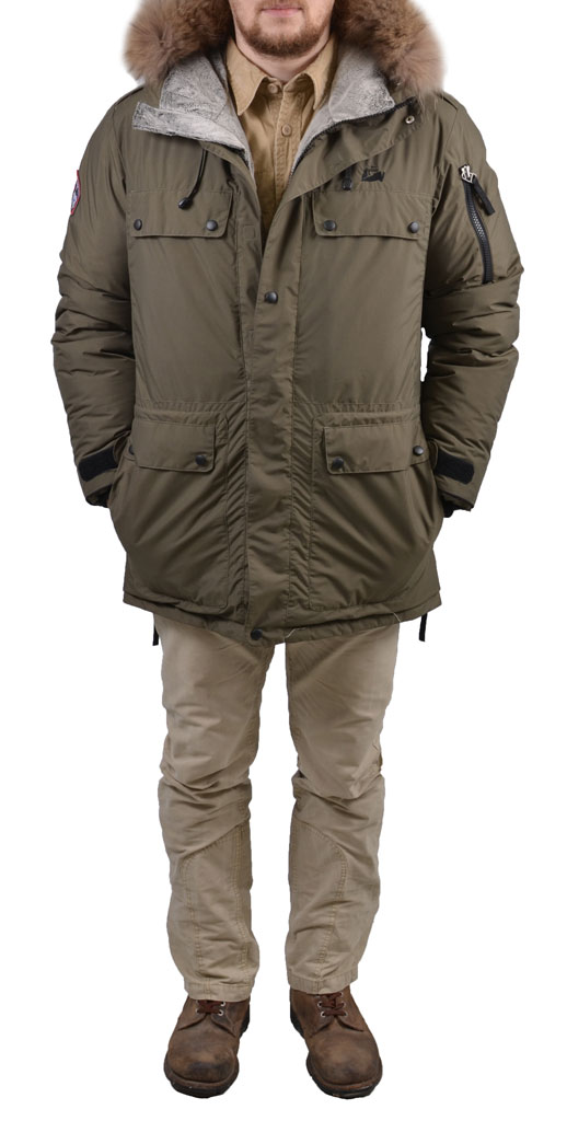 Куртка-аляска ARCTIC EXPLORER POLUS khaki 
