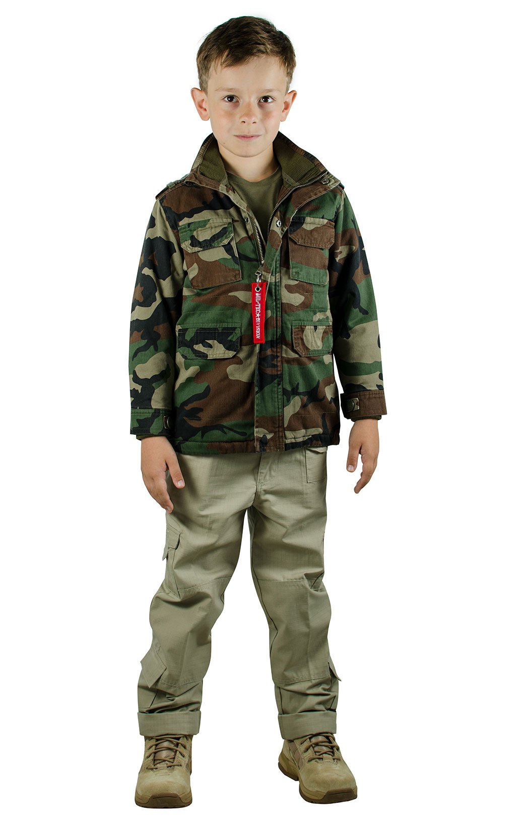 Детская куртка RANGER camo woodland 