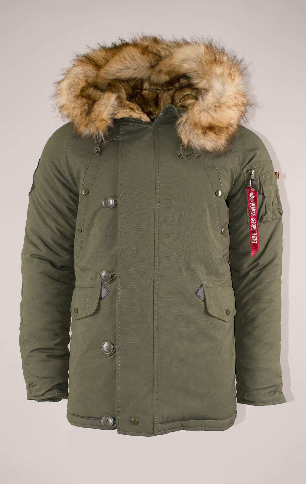 Аляска ALPHA INDUSTRIES EXPLORER dark green 